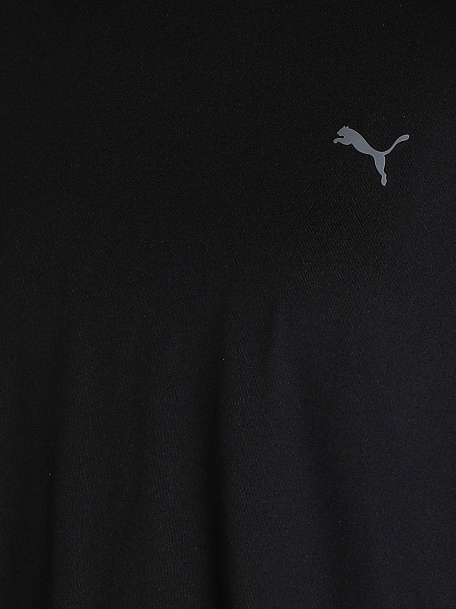 Puma Maternity Black Regular Fit T-Shirt