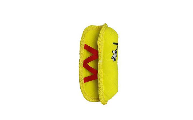 Tuffy Funny Food Hot Dog Dog Toy