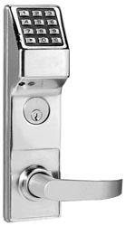 Alarm Lock - DL3500CRR US26D - T3 Keypad Mortise Lock 26D
