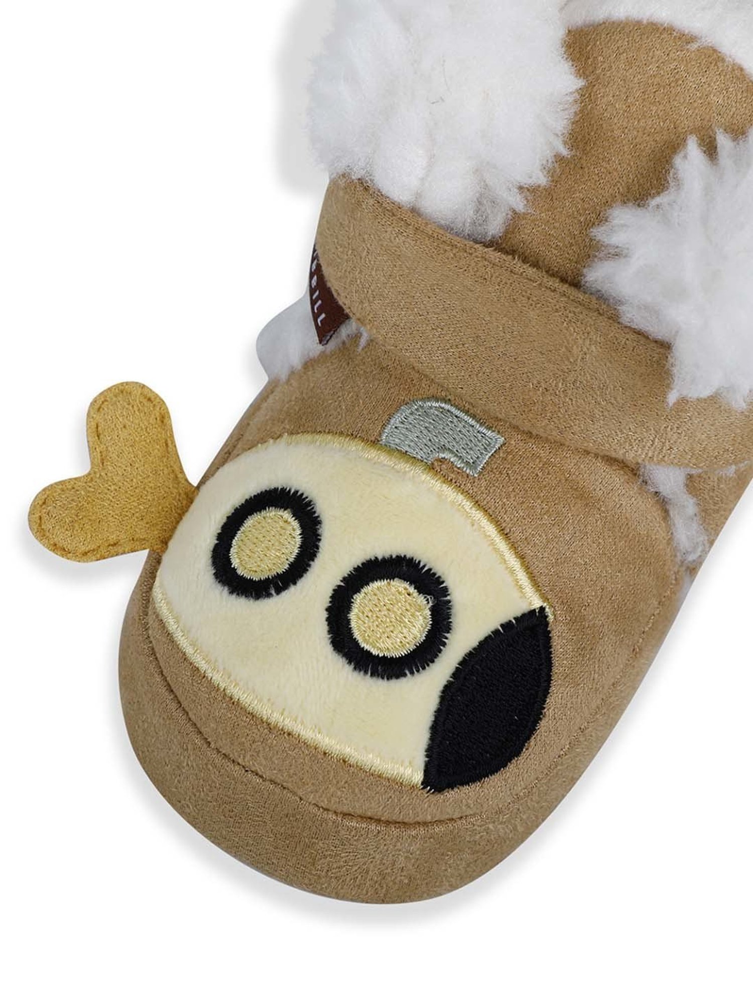 Baby Moo Kids Brown Casual Booties