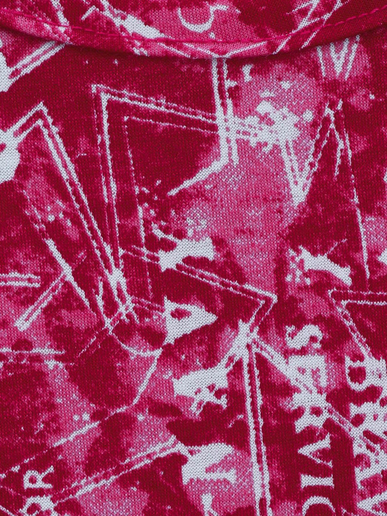 LilPicks Kids Pink & White Cotton Printed Dress