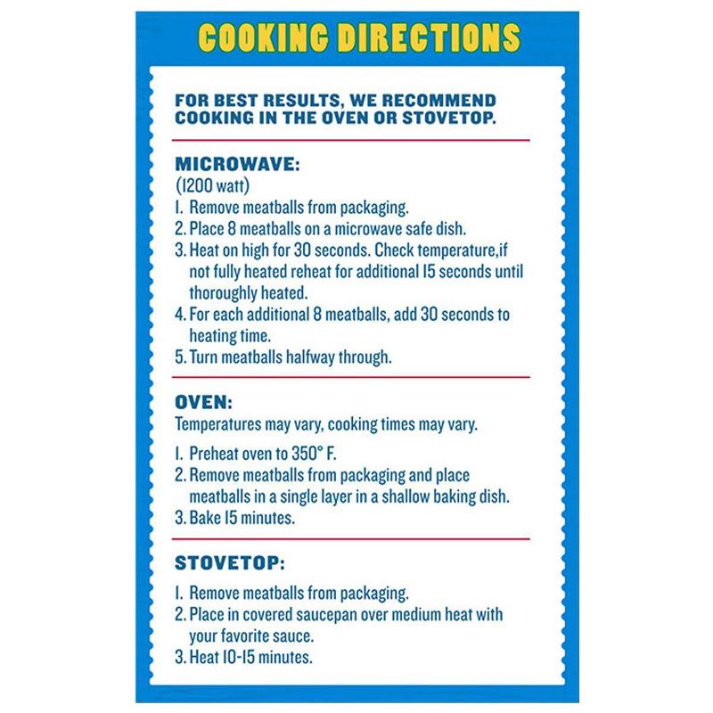 Earth's Best Baked Mini Beef Meatballs - Frozen - 14oz
