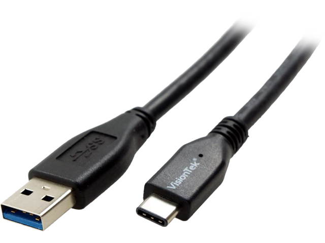 VisionTek 900826 USB 3.1 Type C to Type A Cable 1 Meter (M/M)