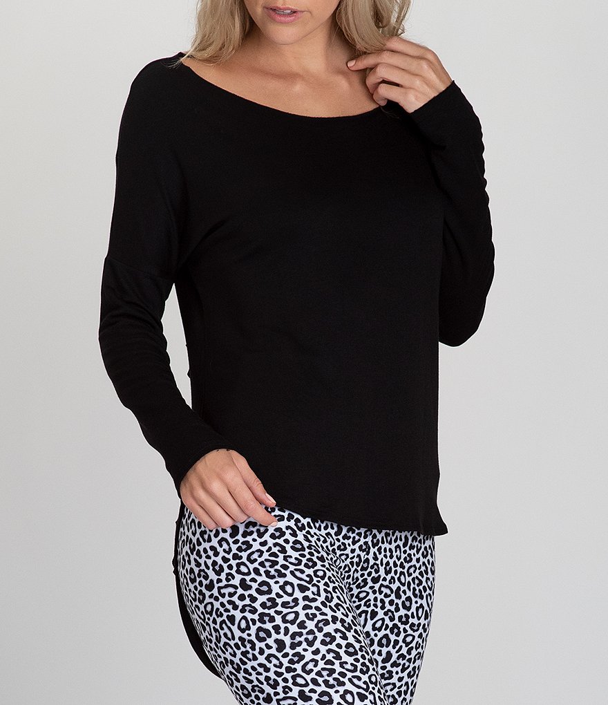 JALA Sari French Terry Lounge Top