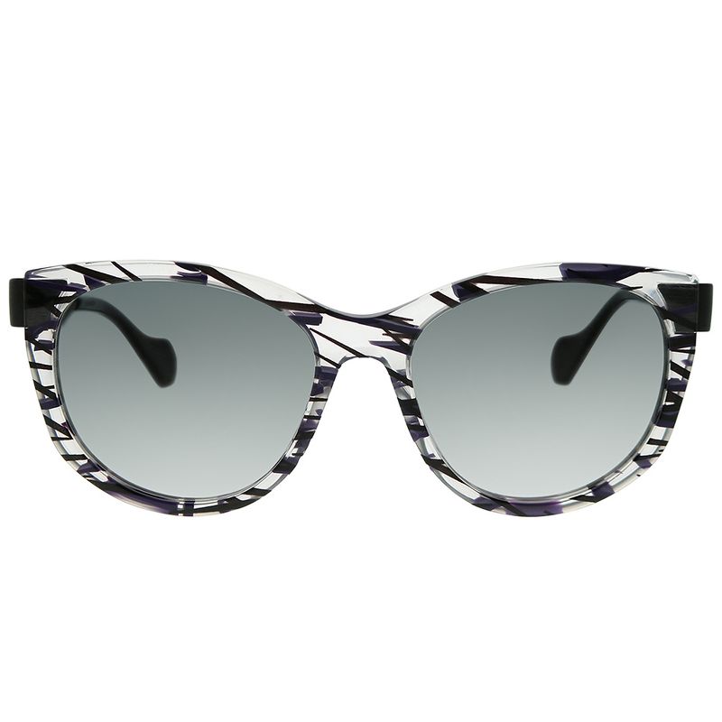 Fendi Sliky  VDY VK Womens Cat-Eye Sunglasses Crystal Purple 54mm