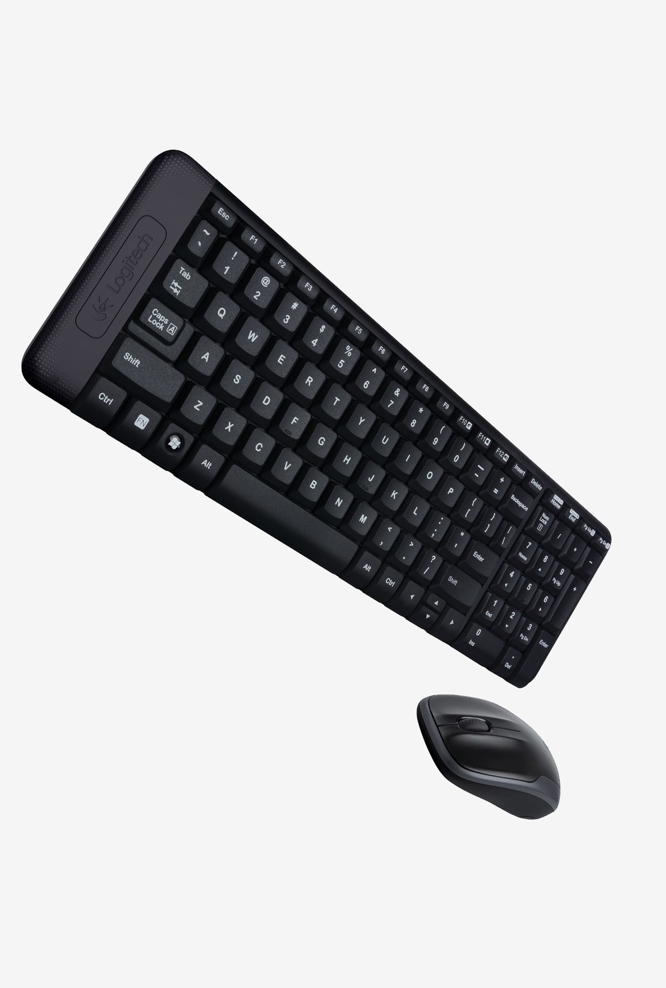 Logitech MK220 Wireless Keyboard and Mouse-Black