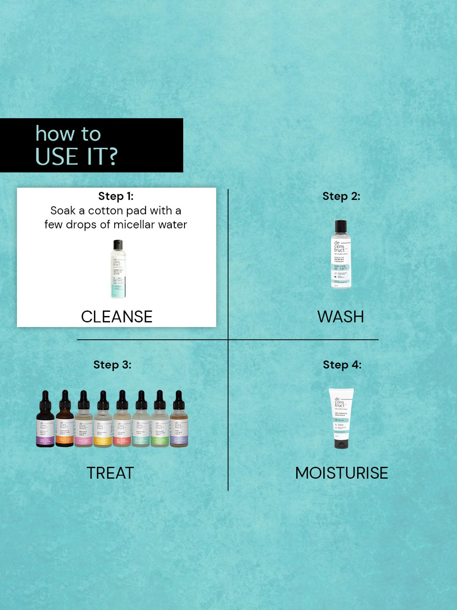 Deconstruct Hydrating Micellar Water - 120 ml