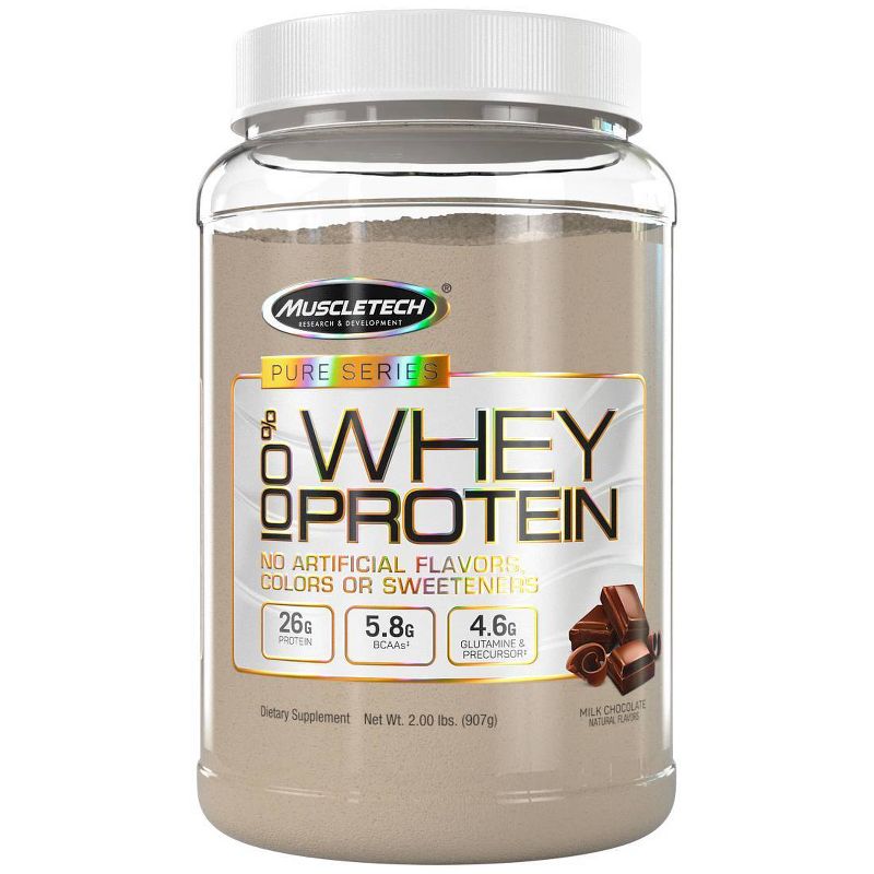 MuscleTech Pure Series Protein Powder - Chocolate - 2lb