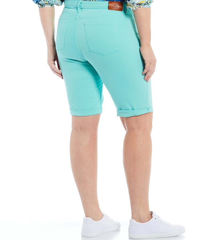 Vince Camuto Plus Size Tencel Drawstring Shorts