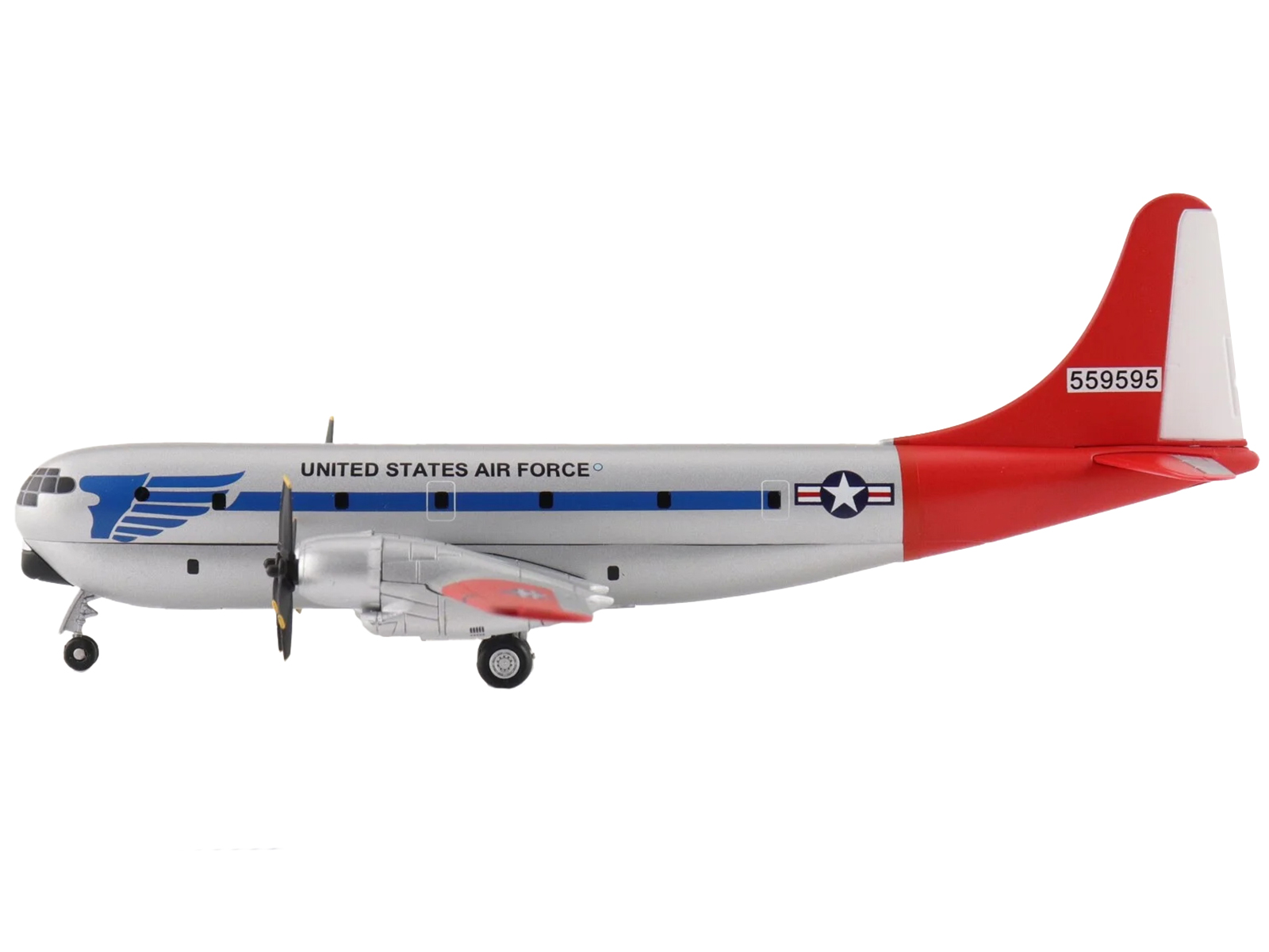 Boeing B-17G Flying Fortress Bomber Aircraft "Man O' War II 323rd Bomb Squadron 91st Bomb Group" United States Army Air Forces 1/72 Diecast Model by Air Force 1
