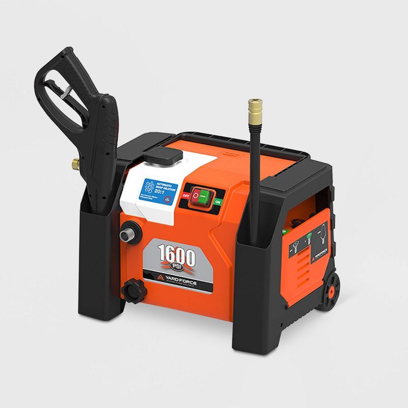 16" 1600psi All-in-1 Electric Pressure Washer - Yard Force