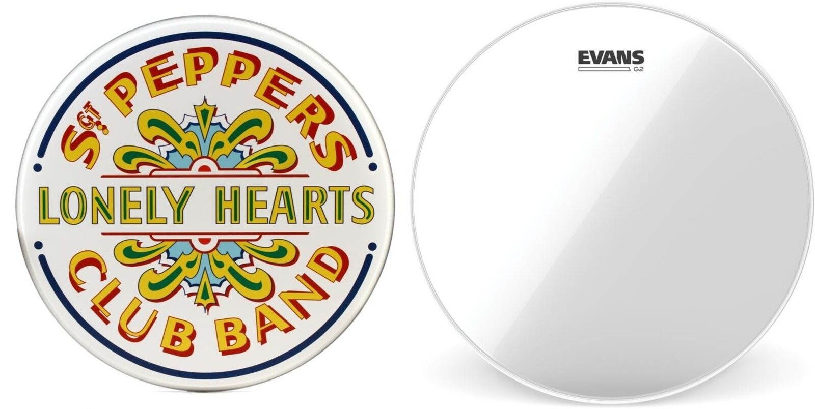 Evans INK22SGTP + Evans G2 Clear Drumhead - 16 inch - Value Bundle