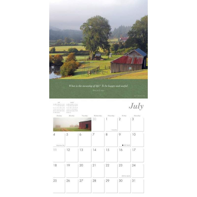 Sellers Publishing 2021 Simplicity Inspirations for a Simpler Life 16-Month Wall Calendar DeWit, Deborah