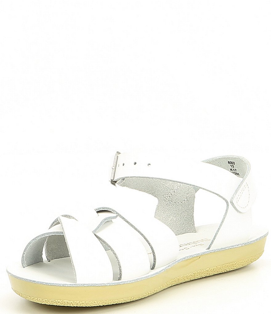 Girls' Sun-San Sandal by Hoy Swimmer Water Friendly Leather Sandal (Toddler)