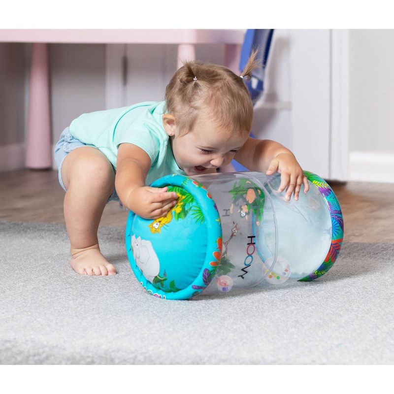 Hoovy Baby Roller inflatable with rattle and lights