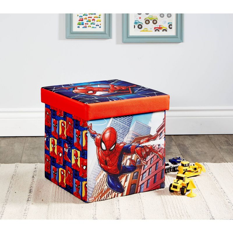 15" Spider-Man Folding Ottoman
