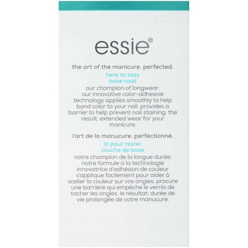 essie here to stay base coat - 0.46 fl oz