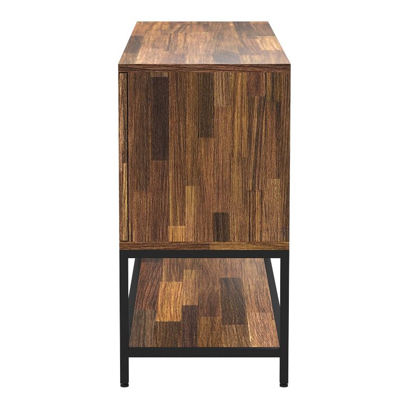 Demilune Hall Stand - Chocolate Cherry - Leick Home