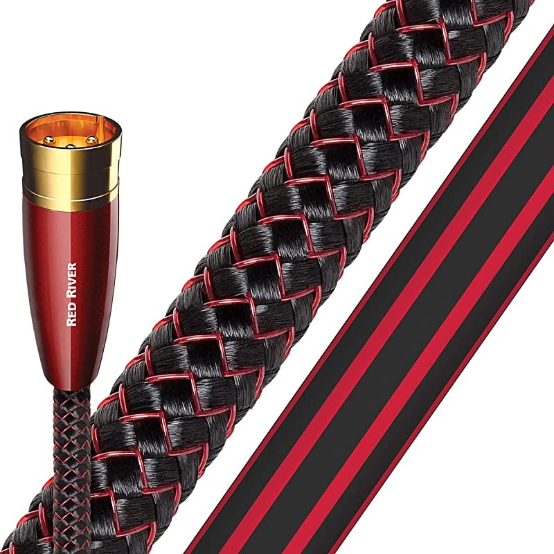 Red River Male XLR to Female XLR Cable - 6.56 ft. (2m) - 2-Pack