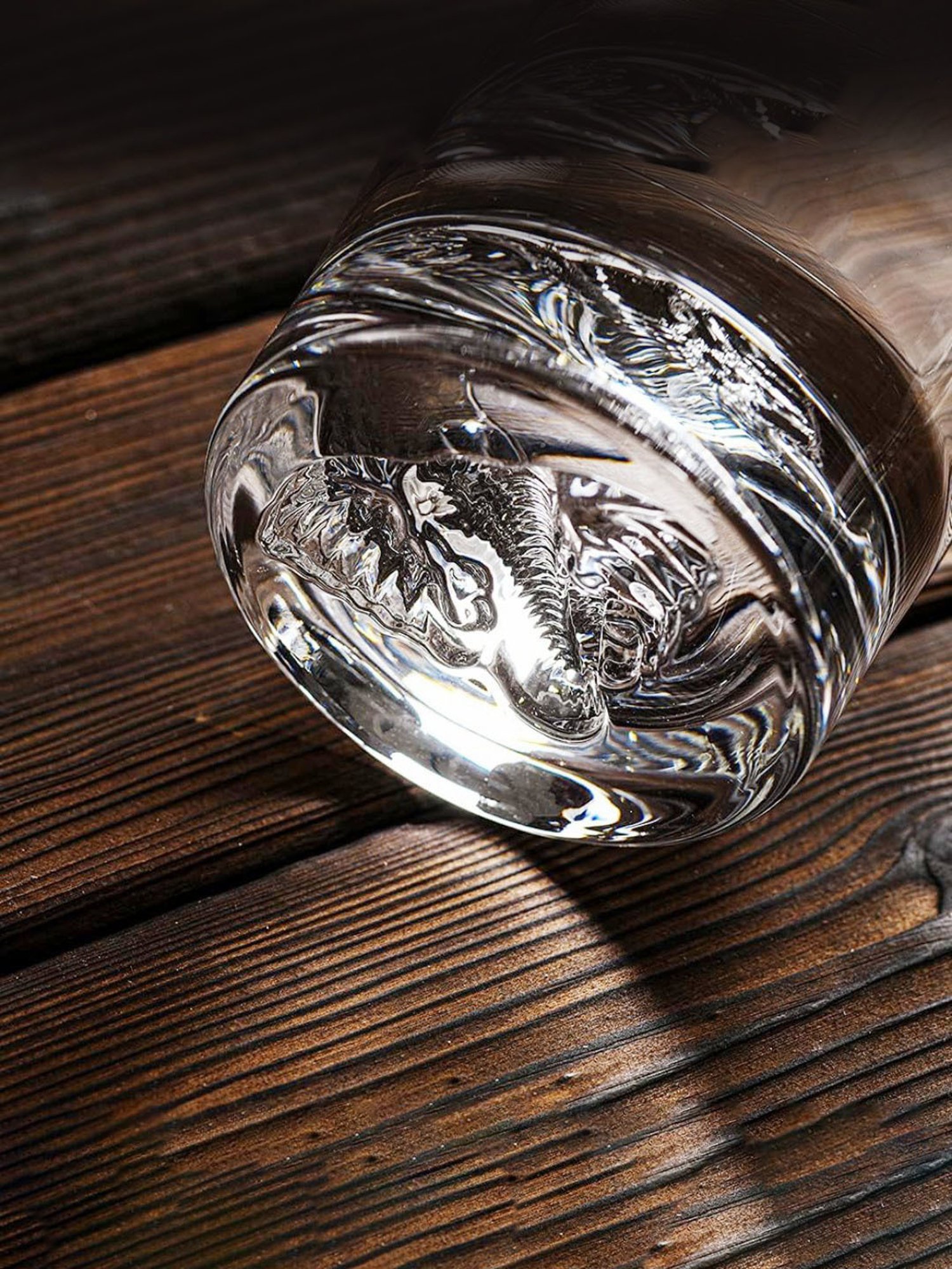 Melbify Elephant Transparent Whiskey Glass 300ml - Set of 2