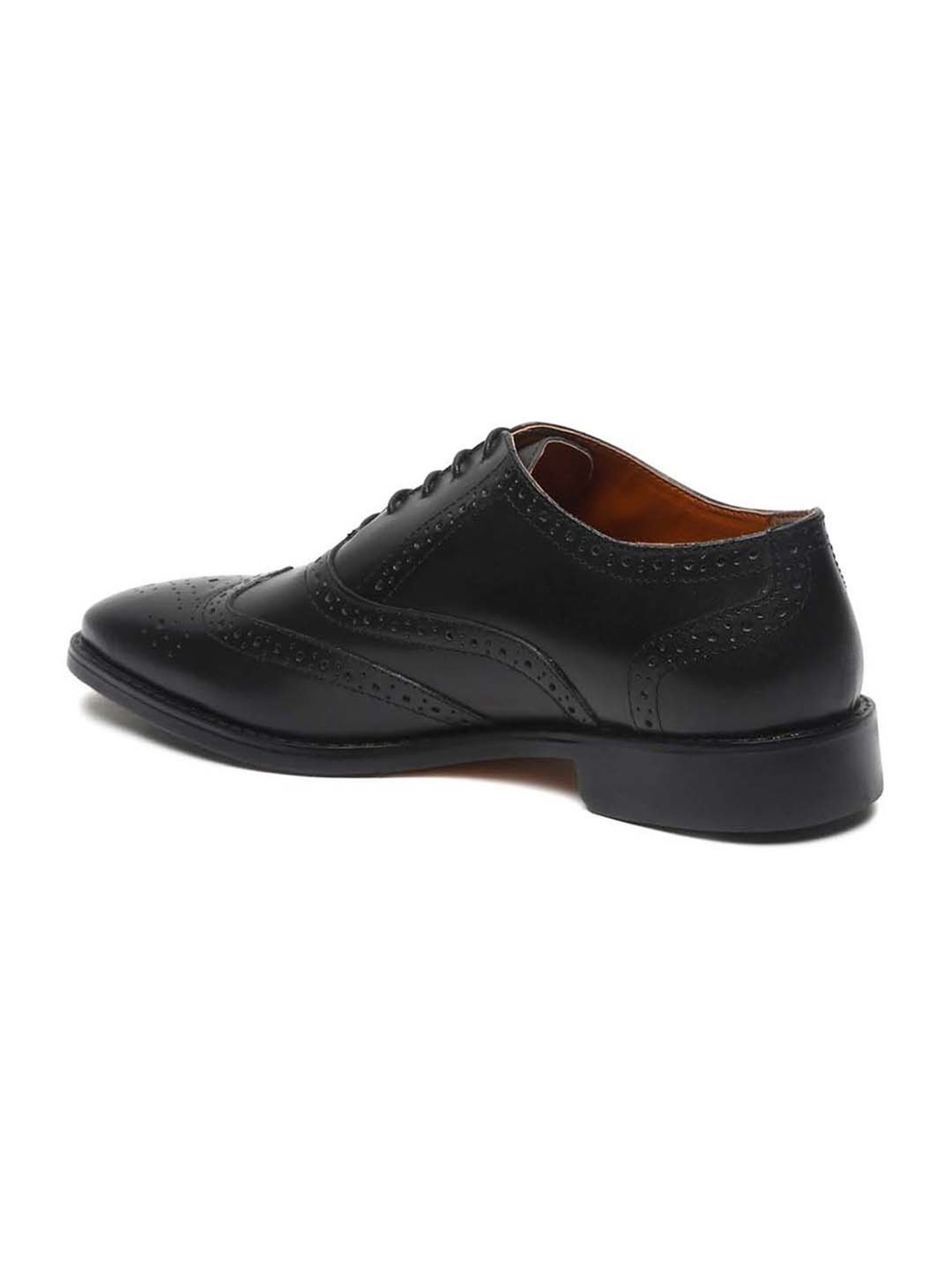 Louis Stitch Men's Black Brogue Shoes