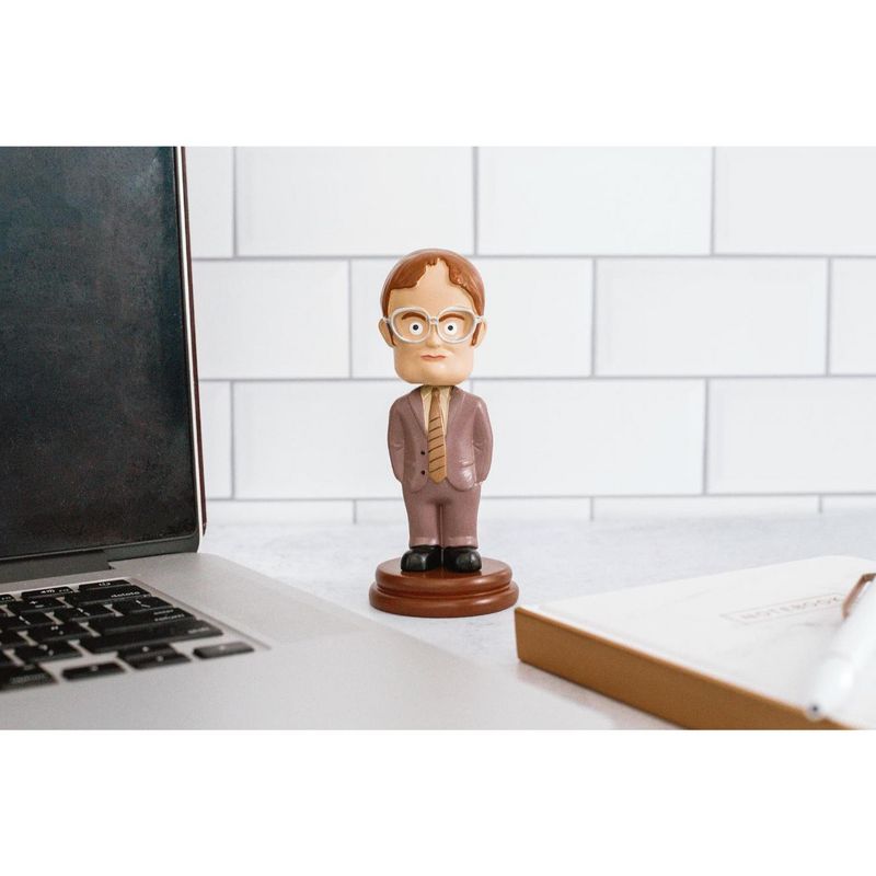 Surreal Entertainment The Office Dwight Schrute Bobblehead Collectible Figure | Stands 5.5 Inches Tall