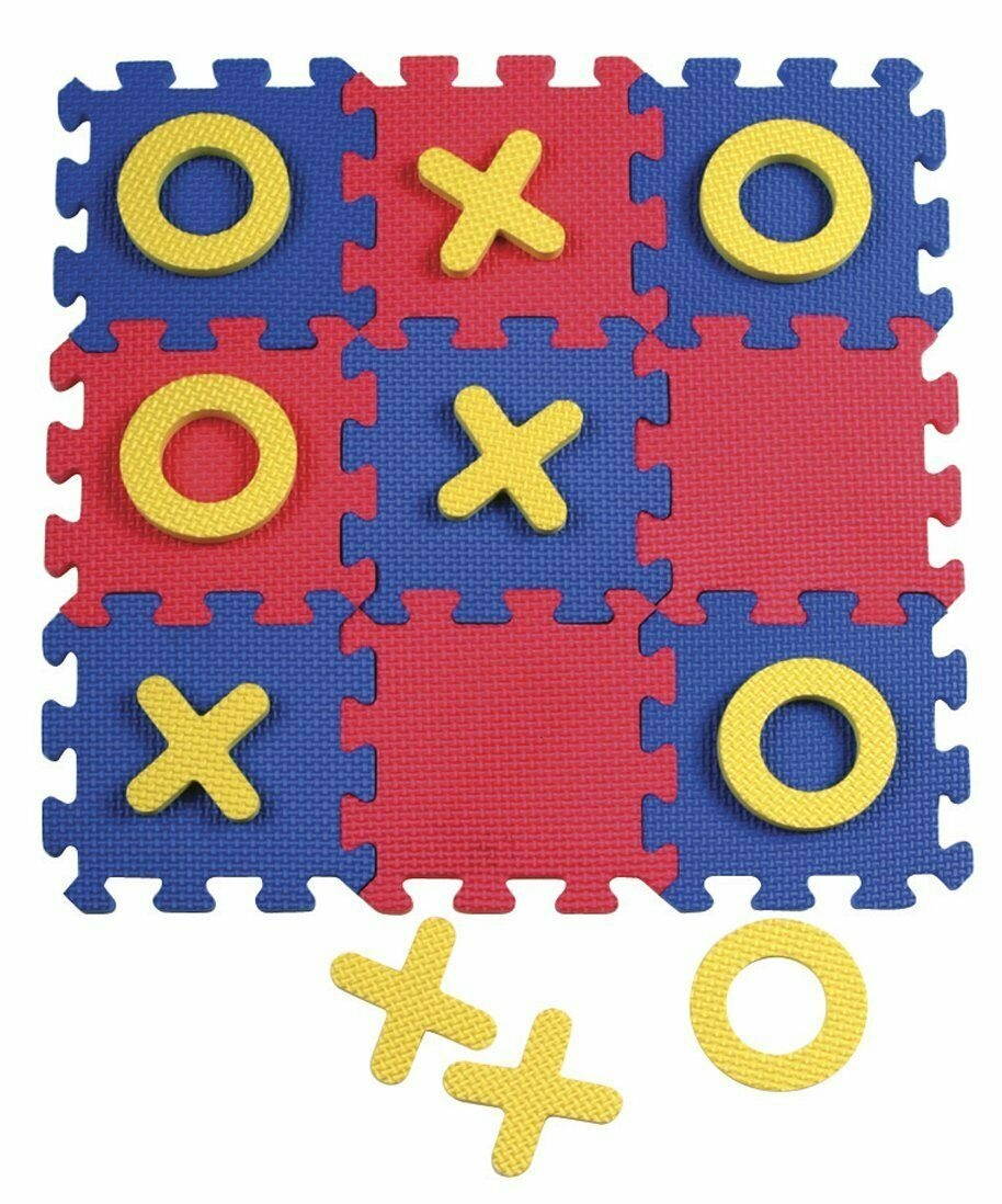 Chenille Kraft CKC4392 WonderFoam Tic-Tac-Toe Mat