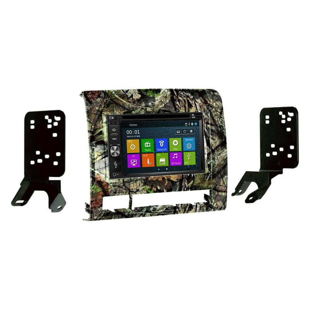 Otto Navi In Dash Navigation System DVD GPS Navigation Multimedia Radio and Dash Kit for Toyota Tacoma 2012-2015 Realtree