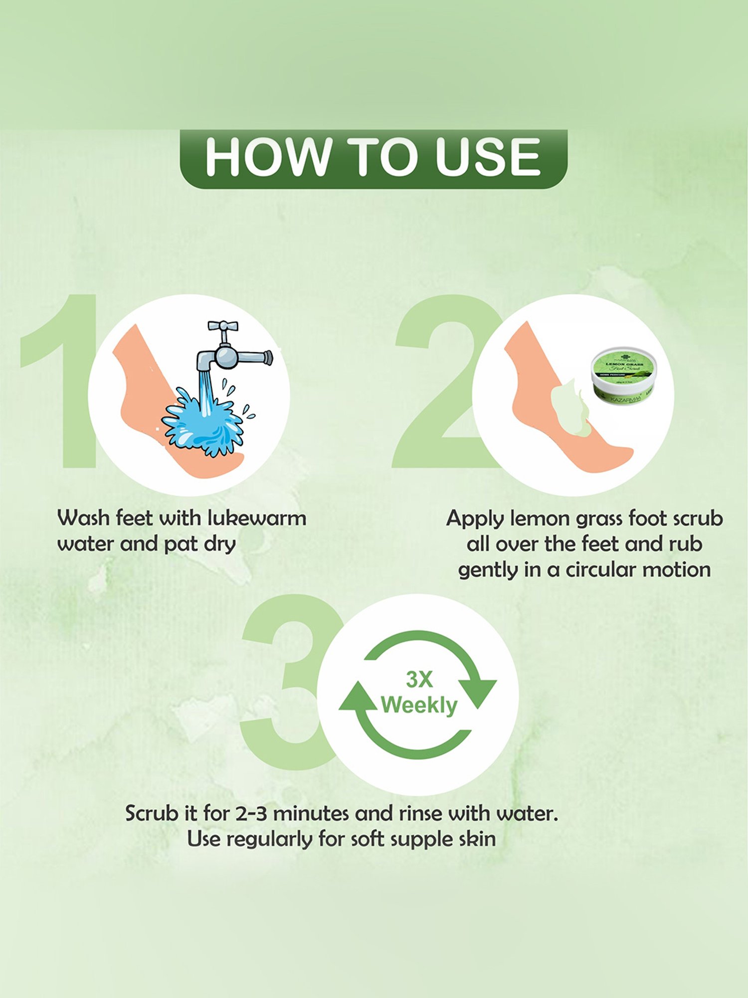 Shae Lavender Hand & Foot Scrub - 100 gm