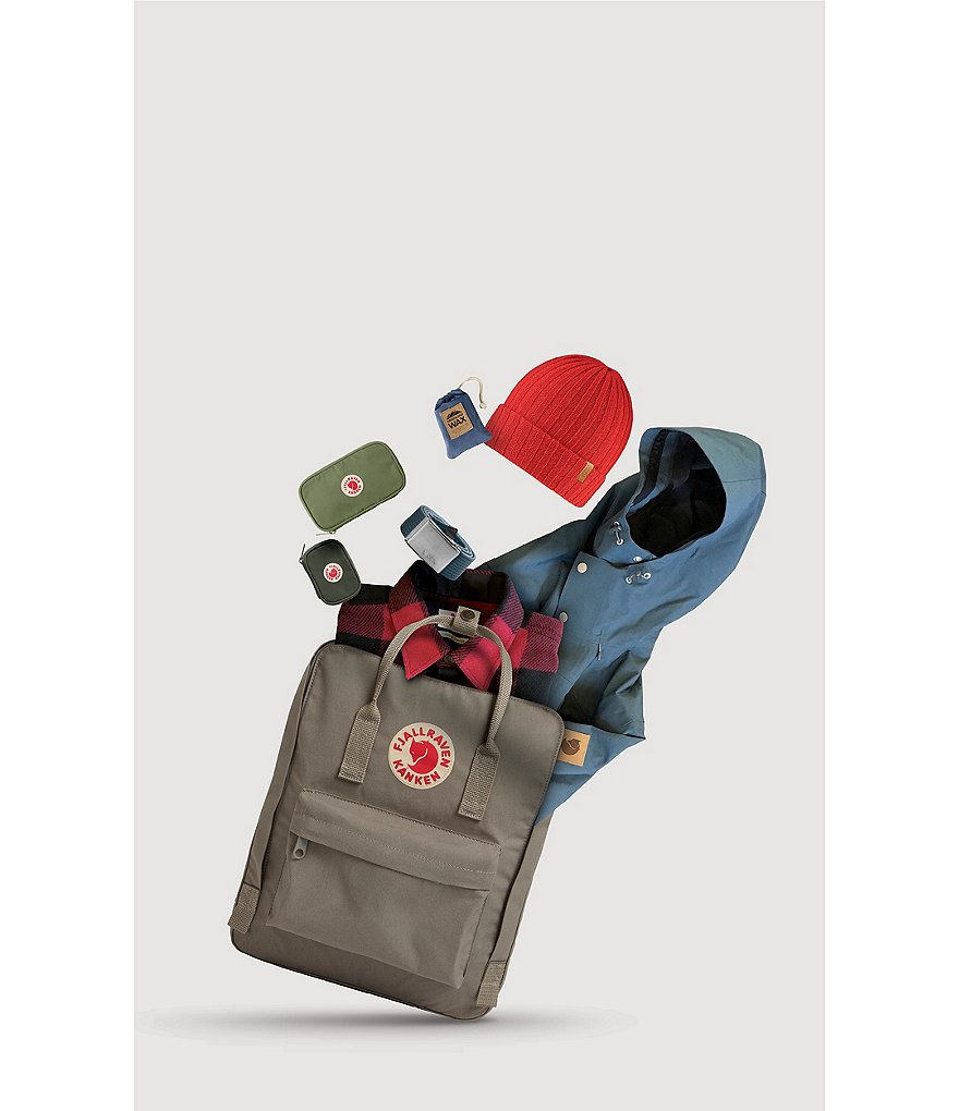 Fjallraven Kanken Water-Resistant Cotton Zipper Convertible Backpack