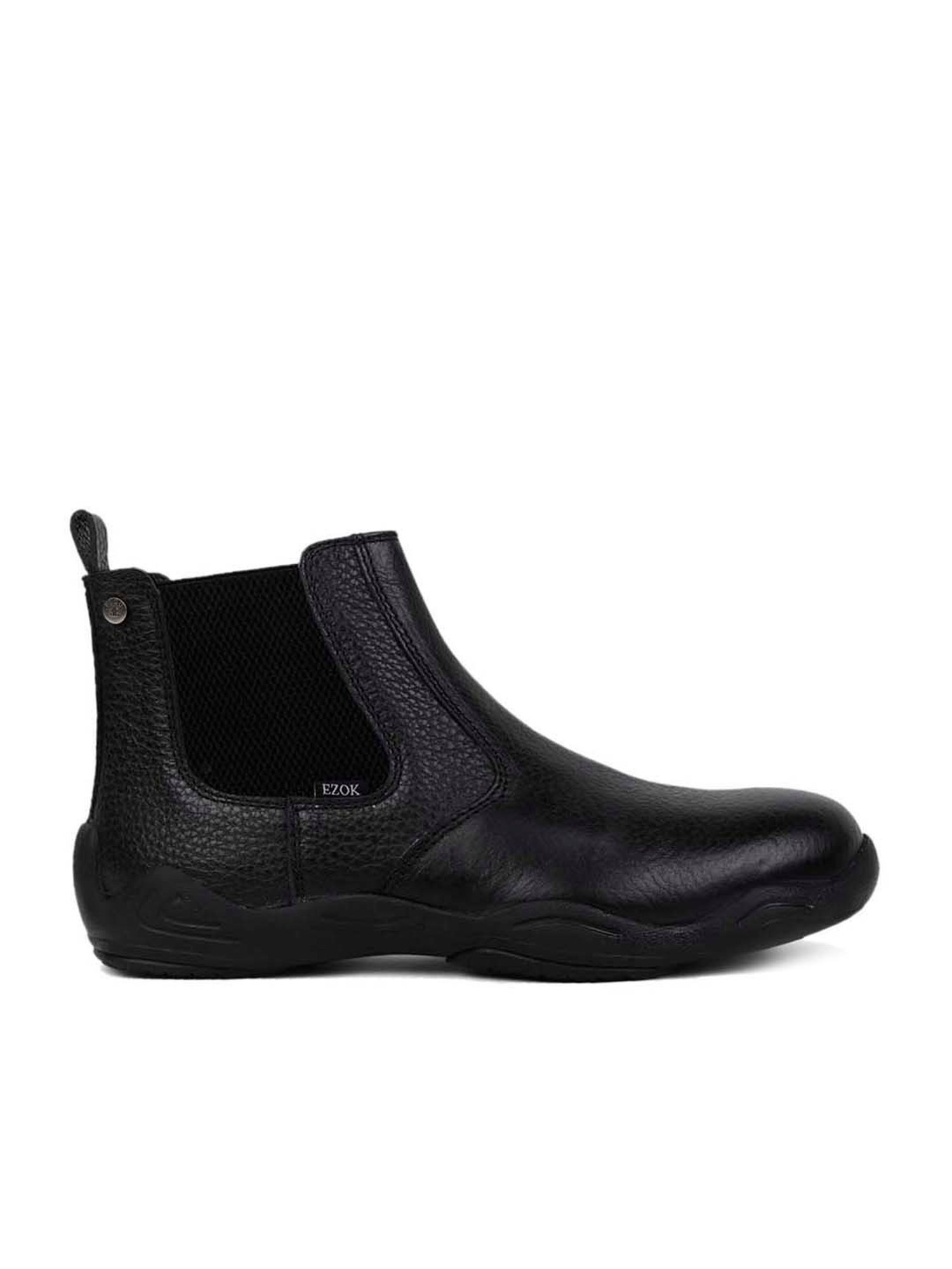 EZOK Men's Black Chelsea Boots