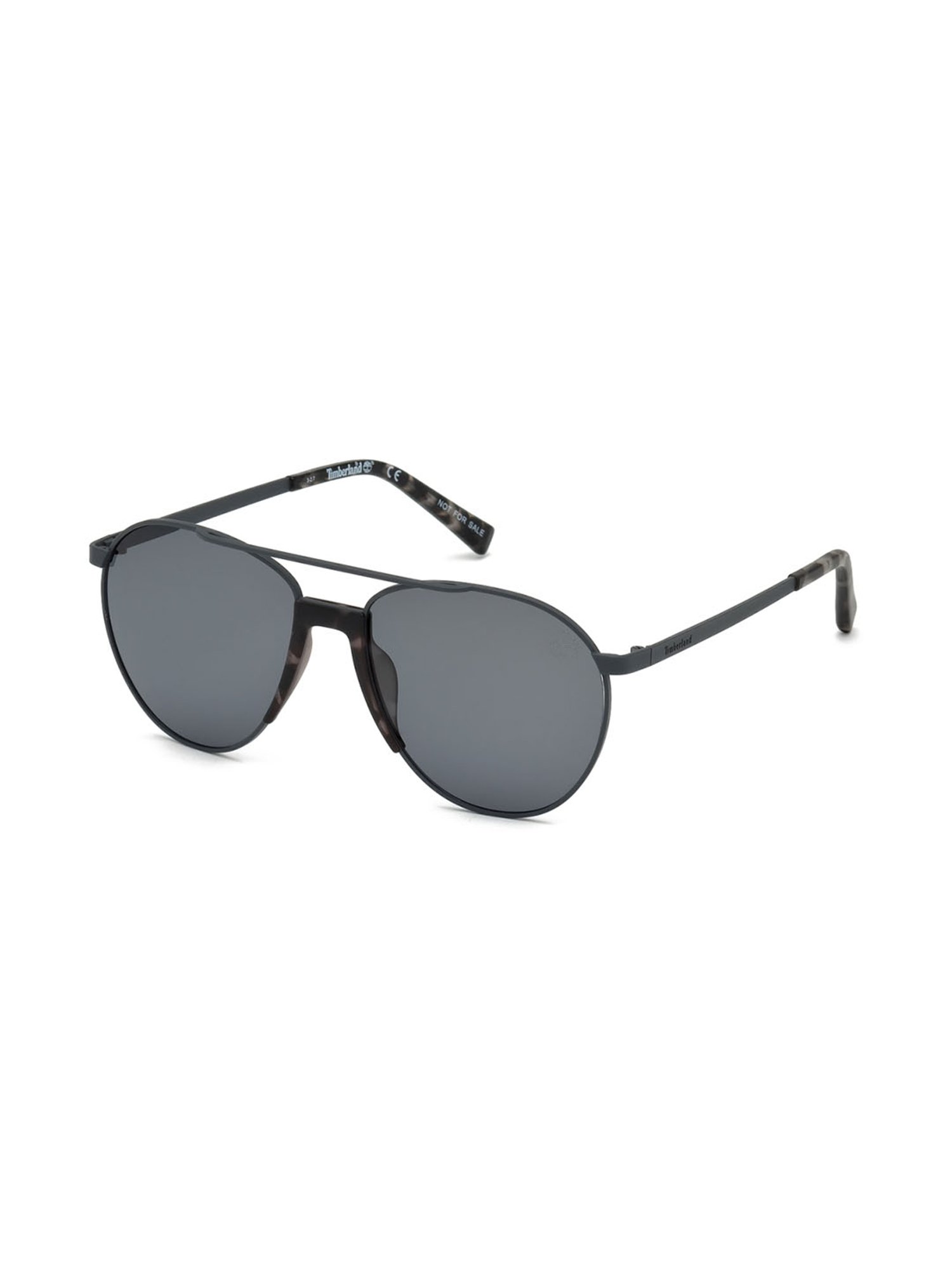 Timberland Grey Pilot Sunglasses for Men