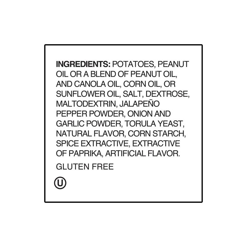 Zapp's New Orleans Kettle Style Hotter 'N Hot Jalapeno Potato Chips - 5oz