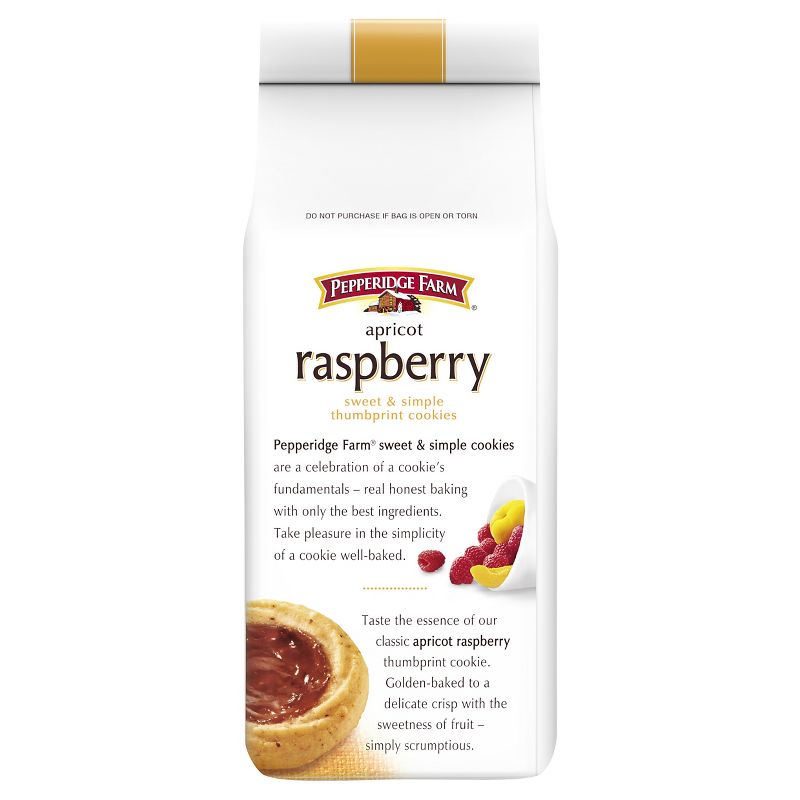 Pepperidge Farm Apricot Raspberry Thumbprint Cookies - 6.75oz