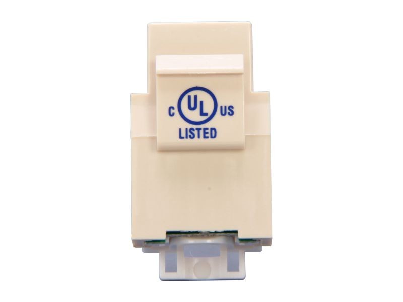 Micro Connectors CAT5 RJ45 Coupler F-F Straight
