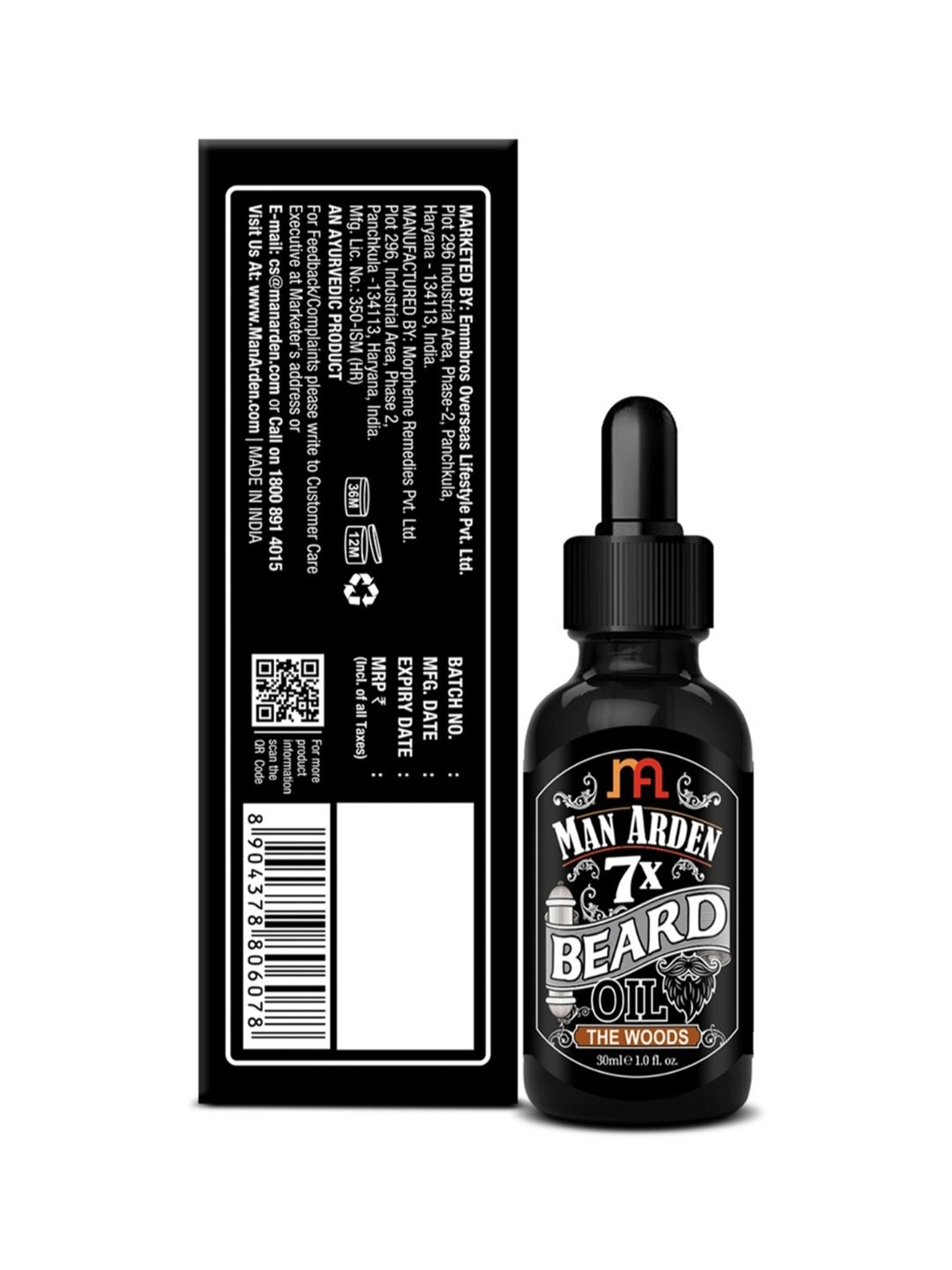 Man Arden Onion Beard Growth Oil - 30 ml