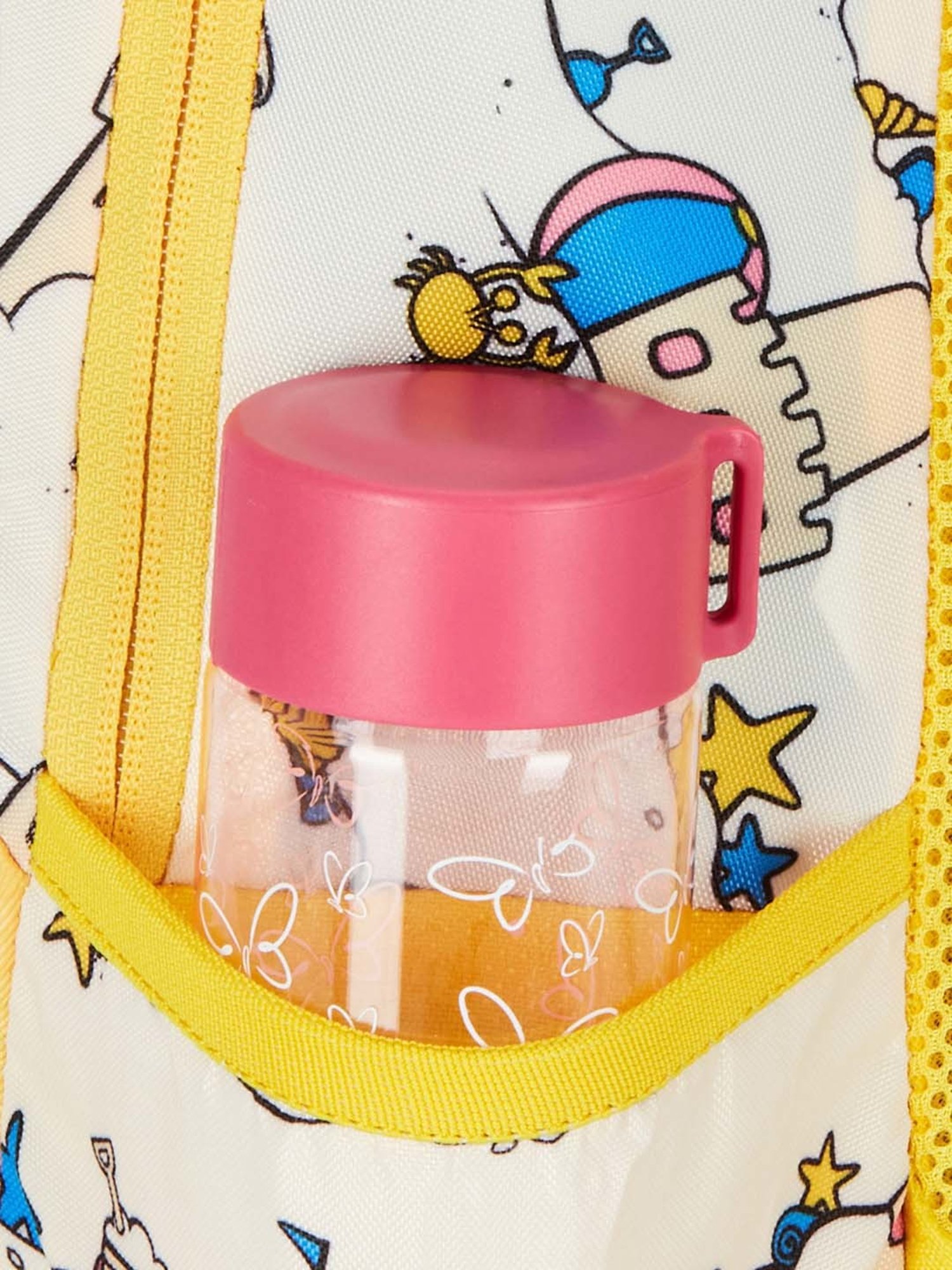 Wiki 15 Ltrs Yellow Medium Backpack