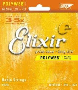 Elixir Banjo Medium - Polyweb