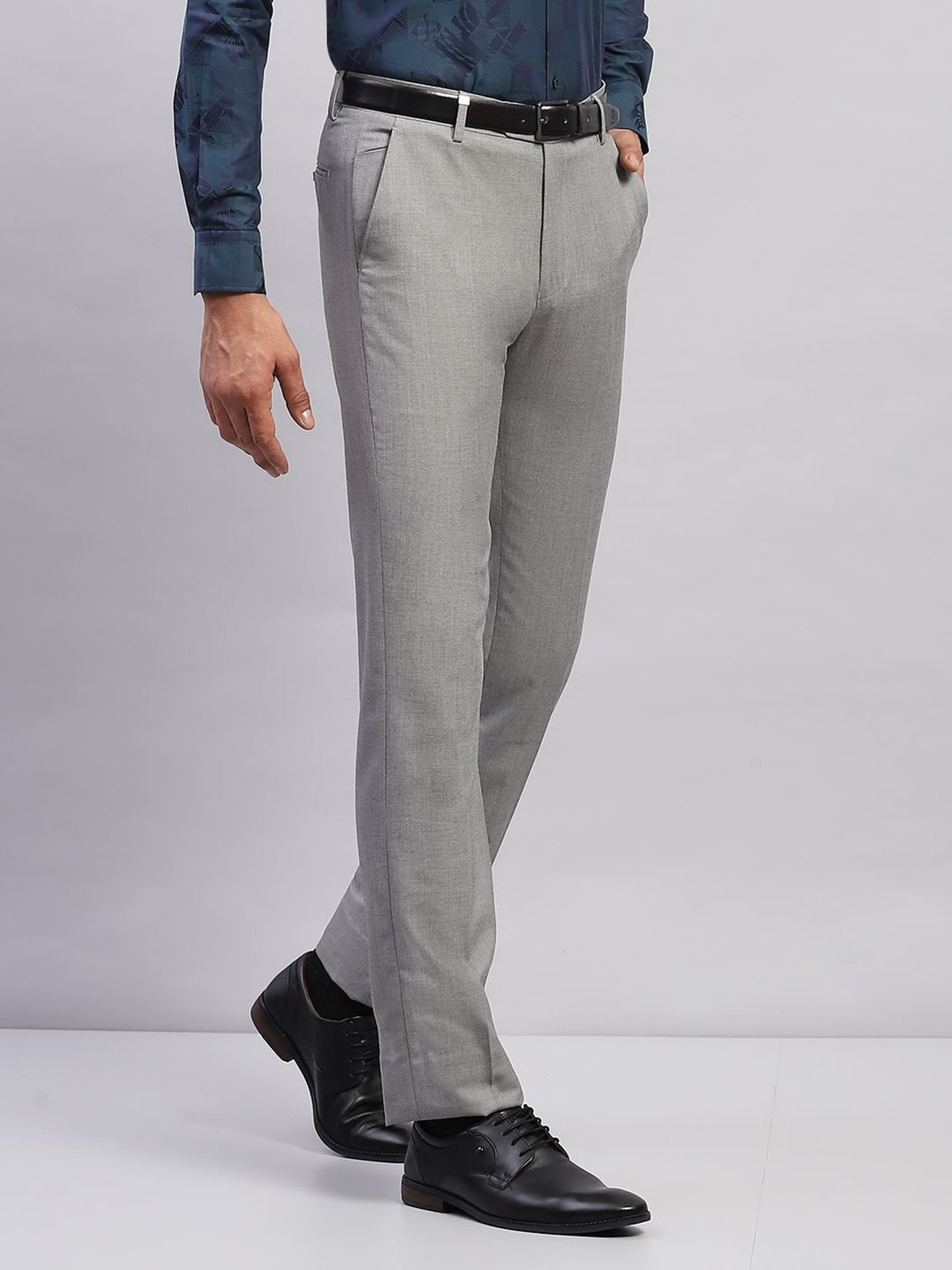 Monte Carlo Grey Smart Fit Trousers