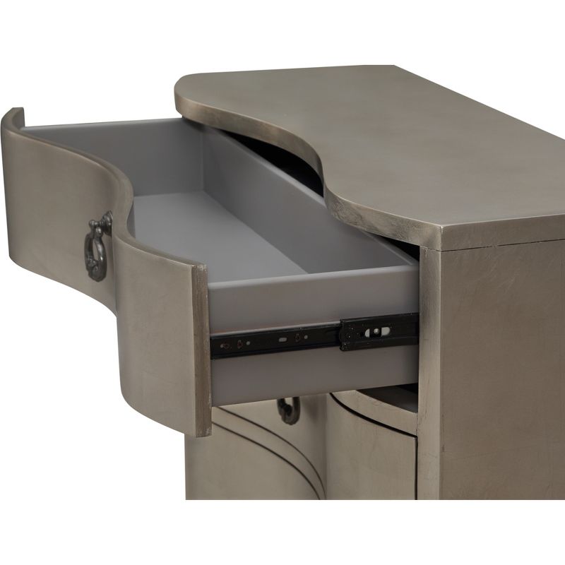 Monroe 2 Door 7 Drawer Jewelry Chest Champagne - Treasure Trove Accents