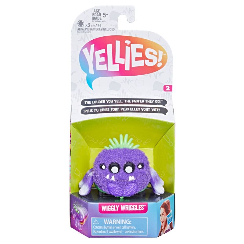 Yellies! Wiggly Wriggles; Voice-Activated Spider Pet;
