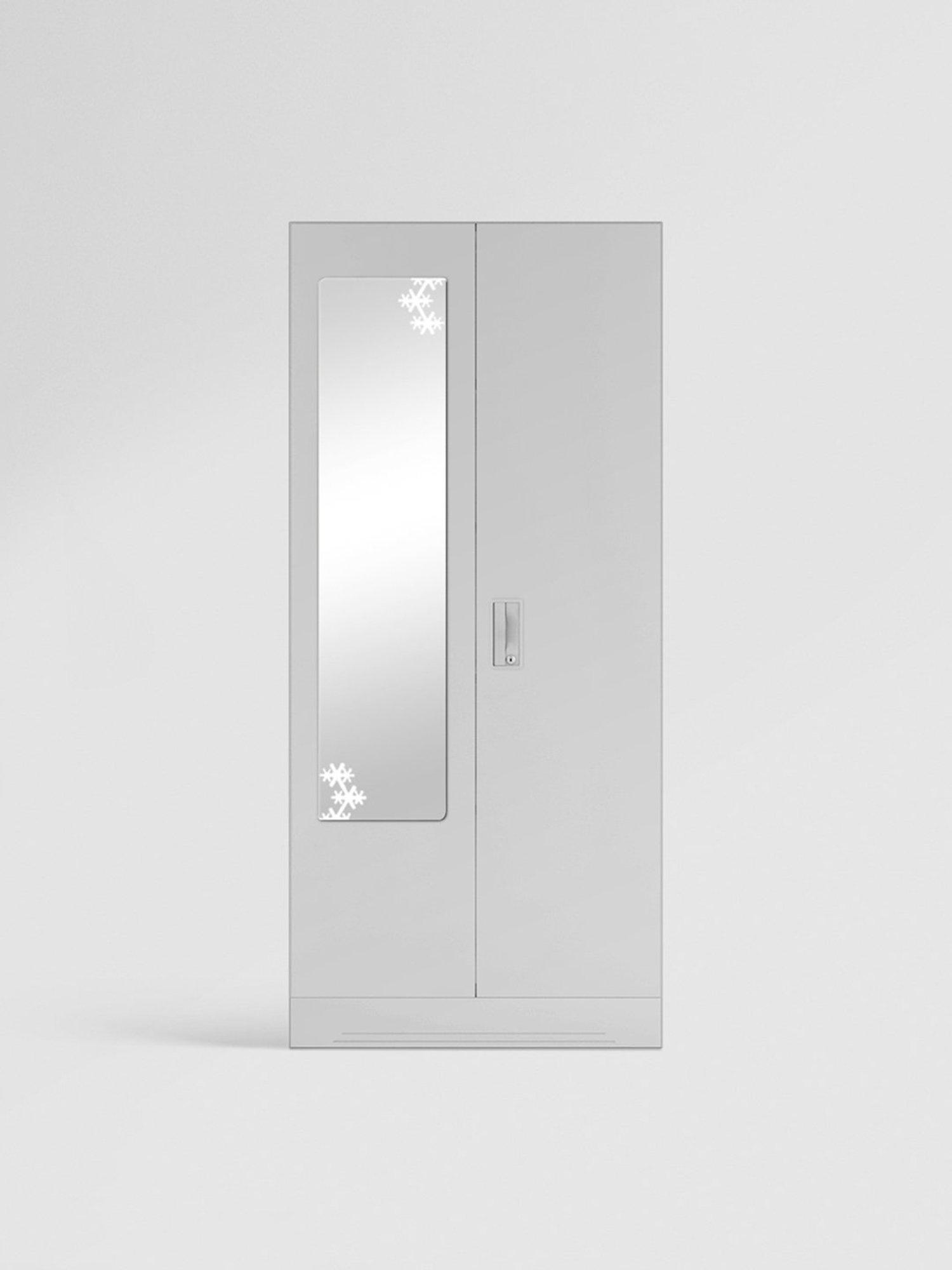 Godrej Interio Slimline 2-Door Steel Almirah, Royal Ivory (1-Year Warranty)