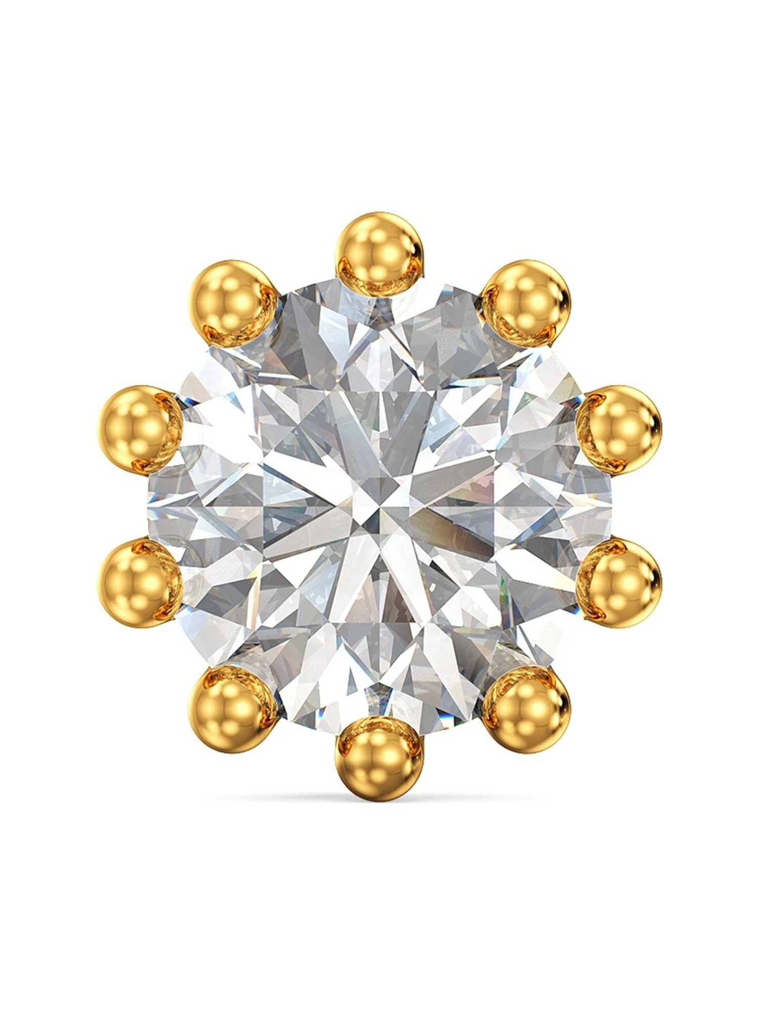 PC Jeweller Kata 22 kt Gold Nosepin