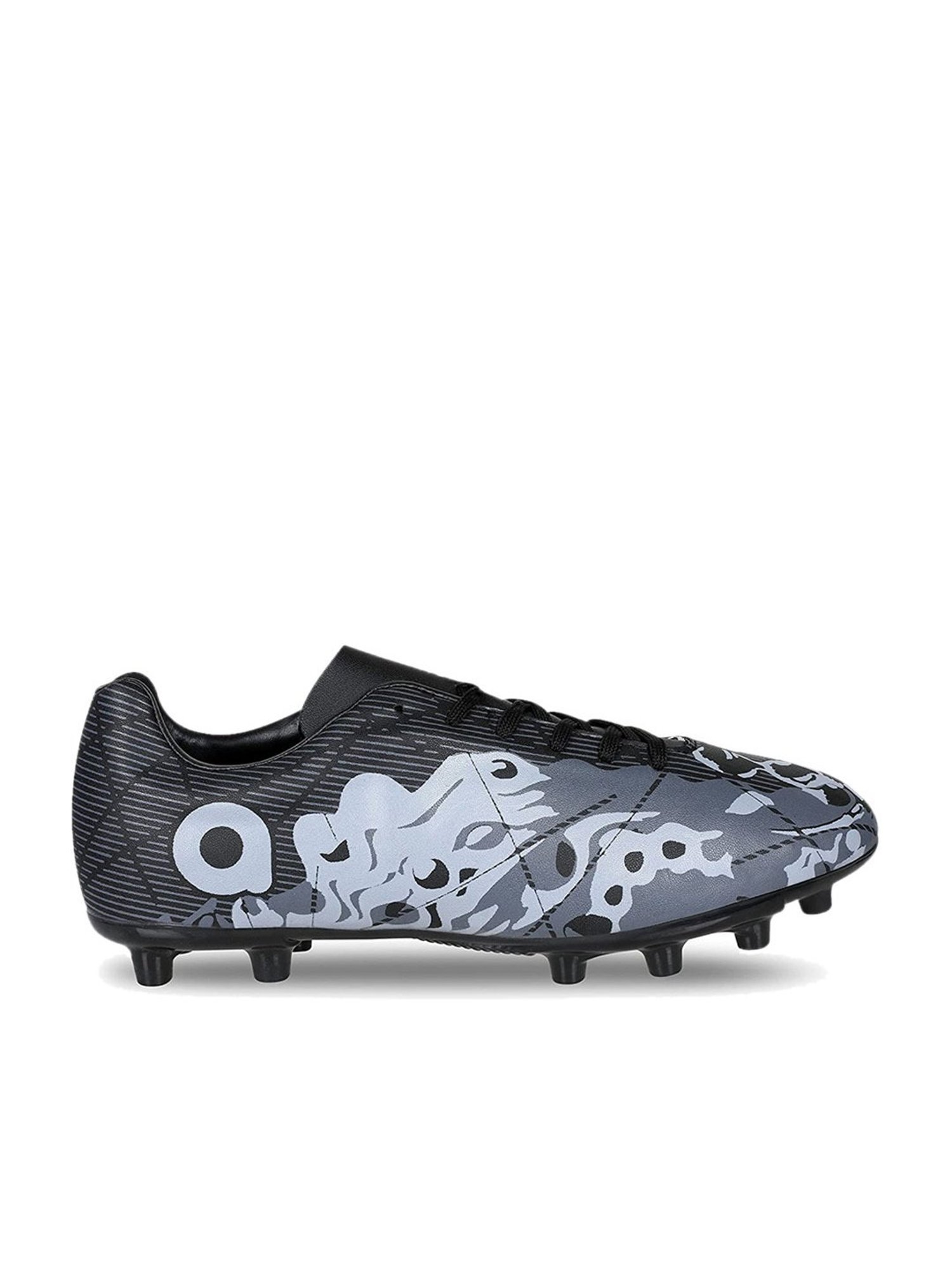AIVIN Men's Ocean Black Football Shoes