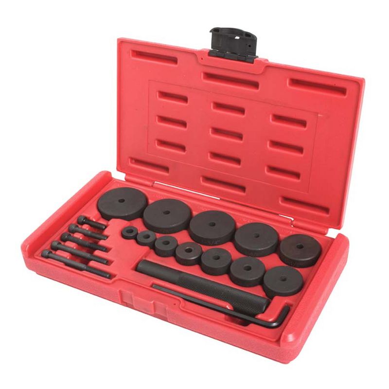 Sunex Tools 3920 SAE Seal and Bearing Driver Set with Carrying Organizer Case, 5/8 Inch to 2 Inch Diameter Discs