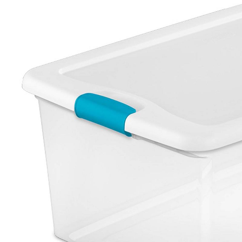 Sterilite 106 Qt. Plastic Storage Container (4 Pack) + 64 Qt Box (6 Pack)