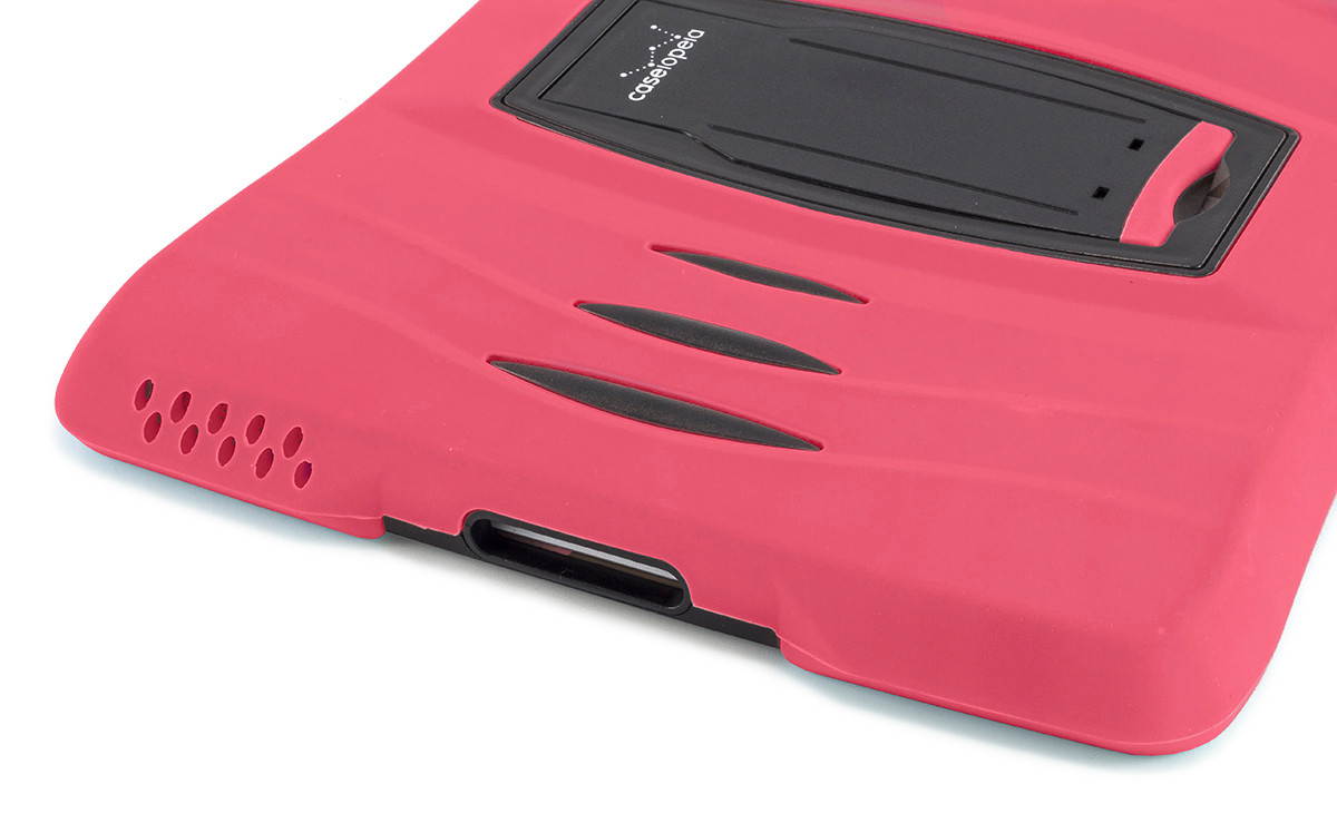 Caseiopeia Keepsafe Kick Rugged Heavy Duty iPad 2/3/4 Case with Kickstand and Screen Protector Designed for Kids and Schools