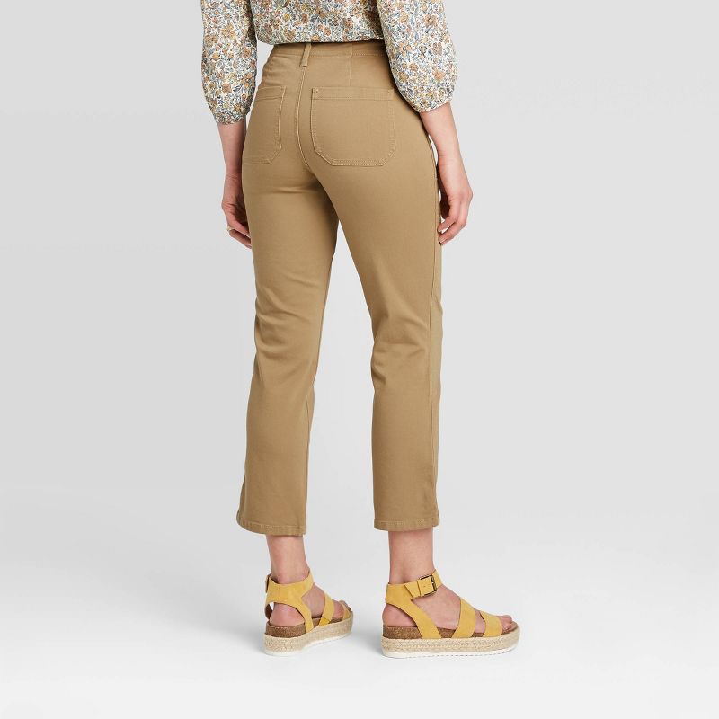 Sail Blue Wide Leg Pocketed High Waist Jeans