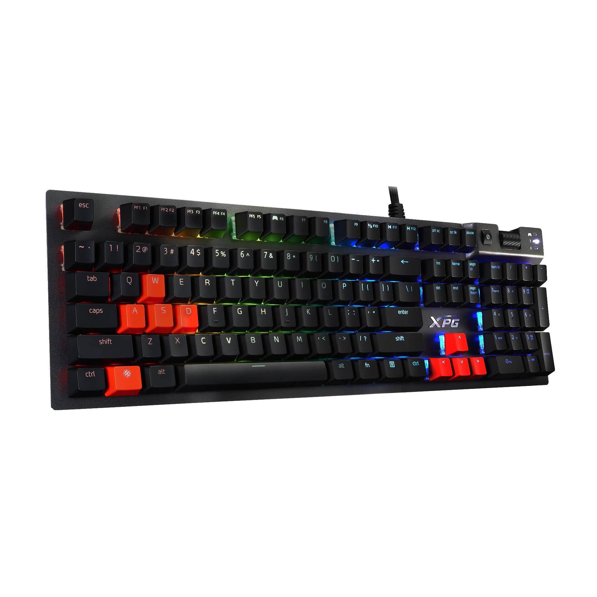 XPG Summoner RGB Gaming Mechanical Keyboard with Cherry Silver Switch and Wrist Rest (SUMMONER4C-BKCWW)