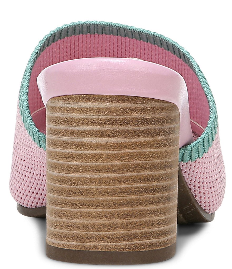 Vionic Fleur Knit Block Heel Mules